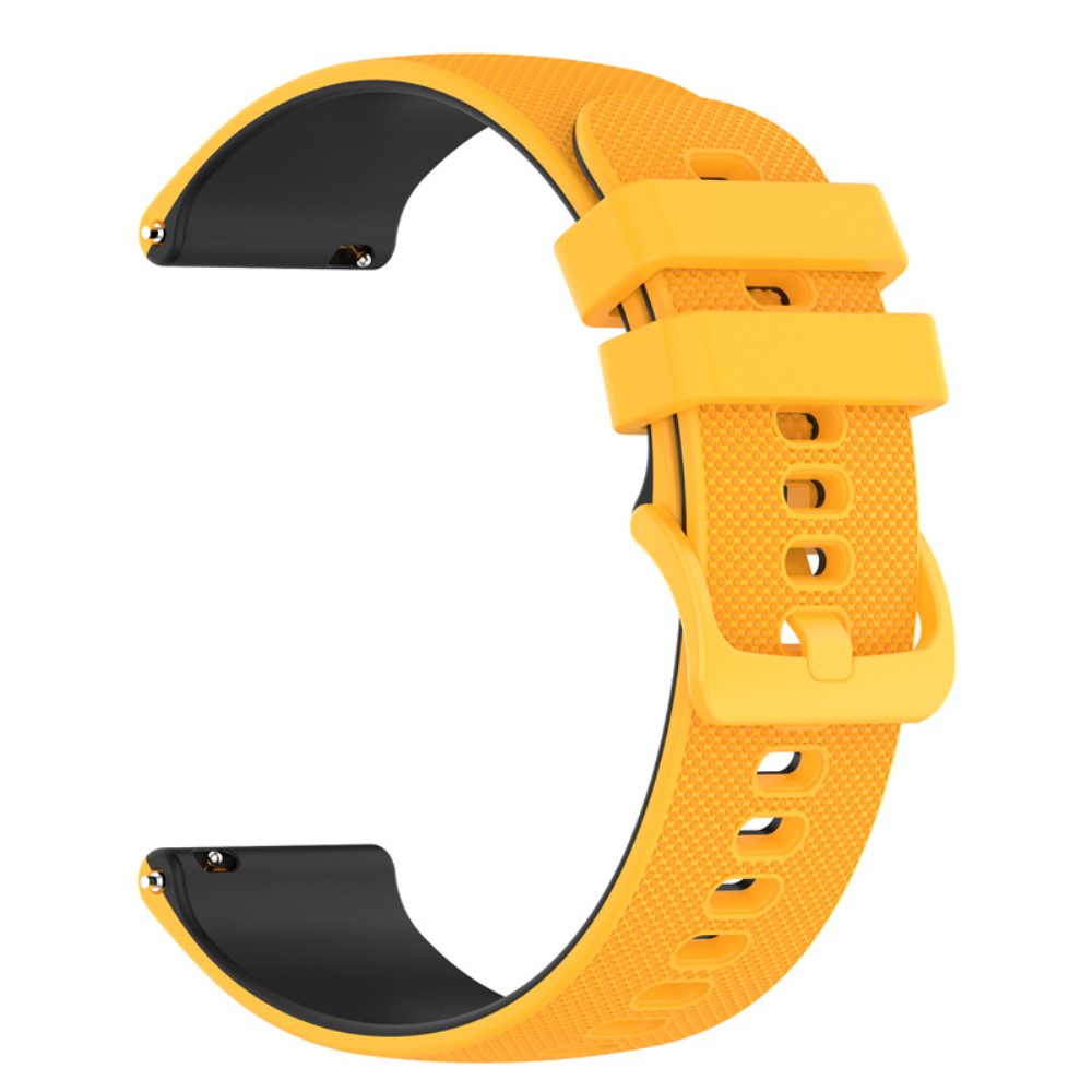 Helt vildt rart Universal Garmin Silikone Urrem - Gul#serie_6