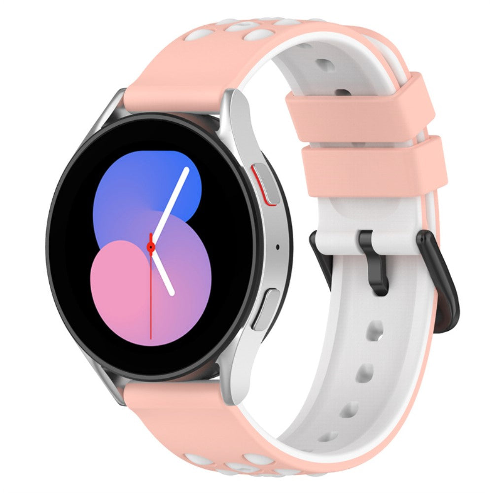Helt vildt slidstærk Universal Garmin Silikone Rem - Pink#serie_1