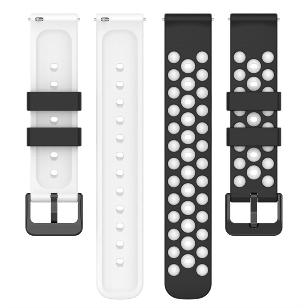 Helt vildt slidstærk Universal Garmin Silikone Rem - Sort#serie_3