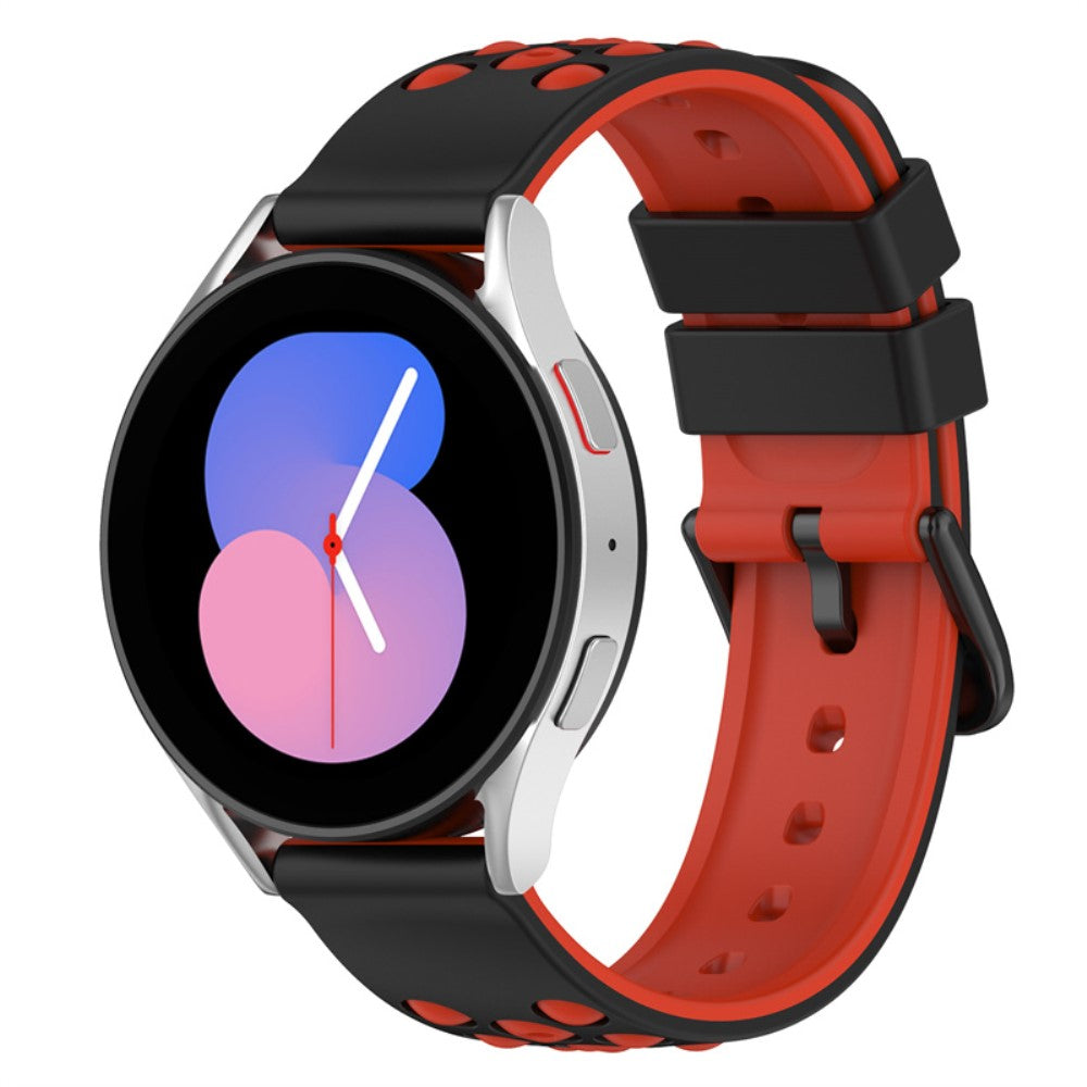 Helt vildt slidstærk Universal Garmin Silikone Rem - Rød#serie_4