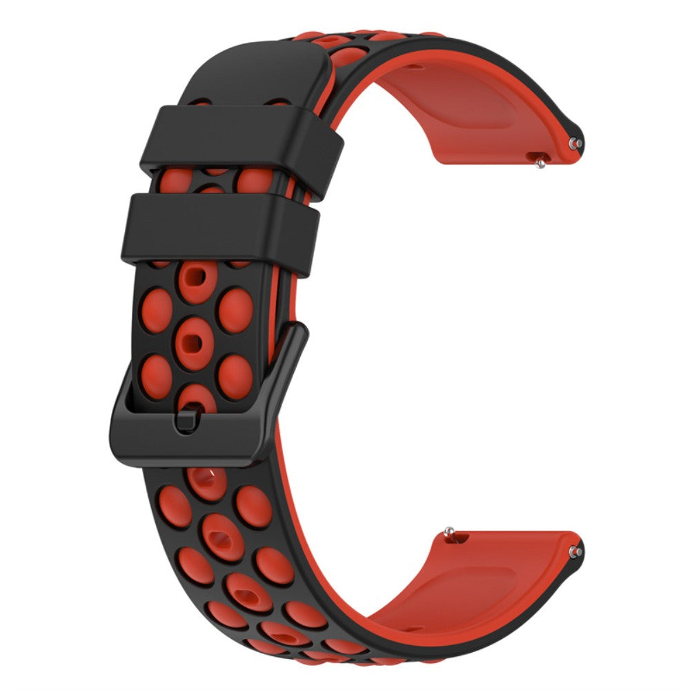 Helt vildt slidstærk Universal Garmin Silikone Rem - Rød#serie_4
