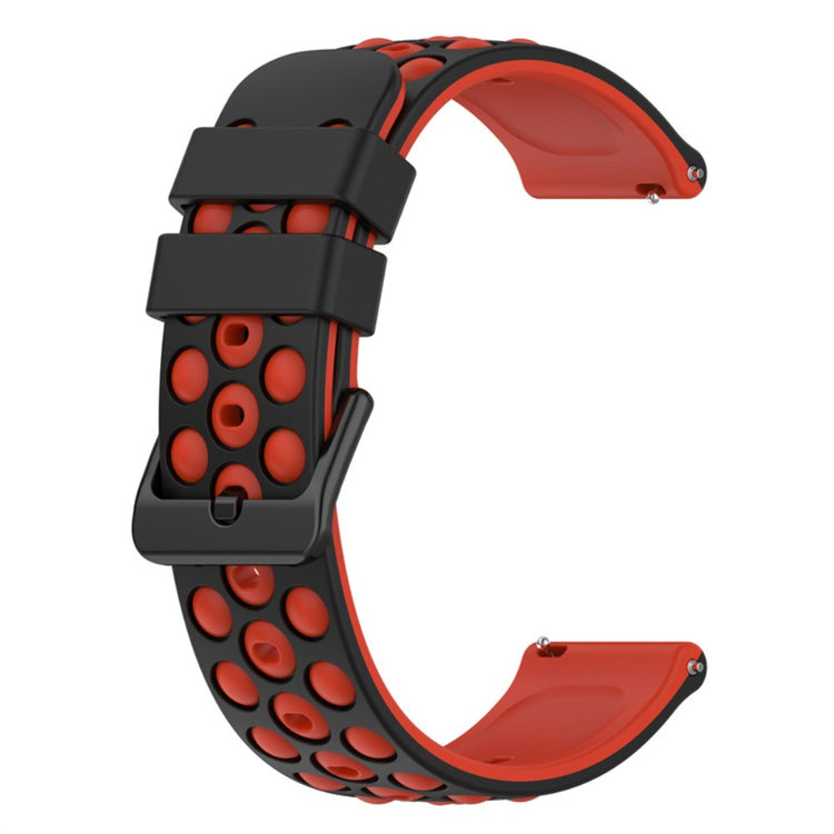 Helt vildt slidstærk Universal Garmin Silikone Rem - Rød#serie_4