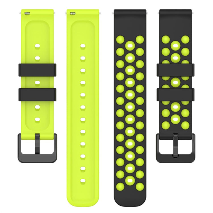 Helt vildt slidstærk Universal Garmin Silikone Rem - Grøn#serie_6