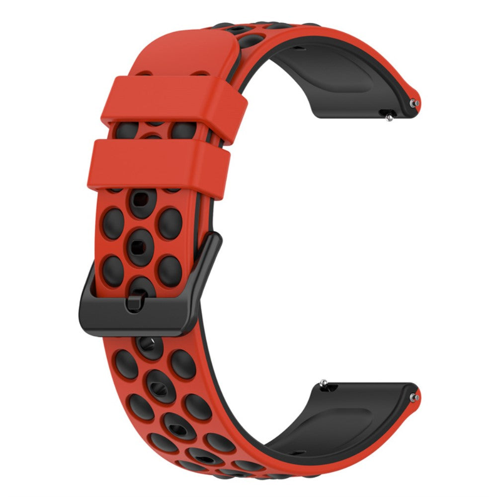 Helt vildt slidstærk Universal Garmin Silikone Rem - Rød#serie_7