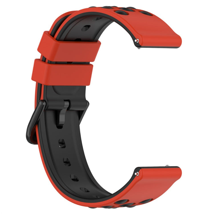 Helt vildt slidstærk Universal Garmin Silikone Rem - Rød#serie_7