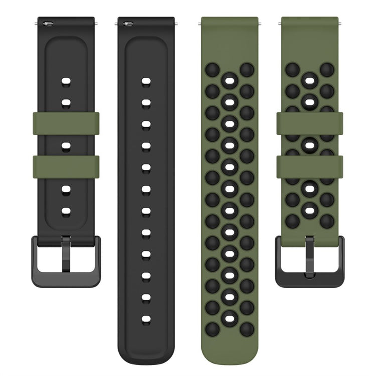 Helt vildt slidstærk Universal Garmin Silikone Rem - Grøn#serie_8