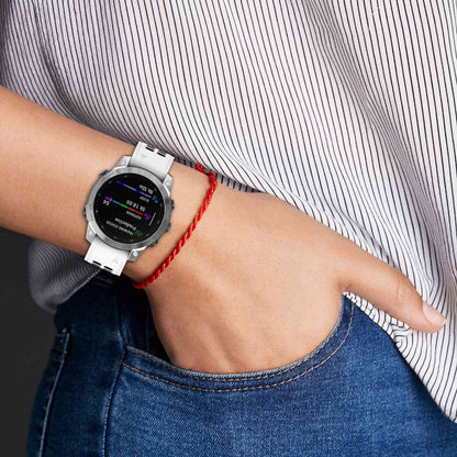 Udsøgt Universal Garmin Silikone Rem - Sort#serie_6