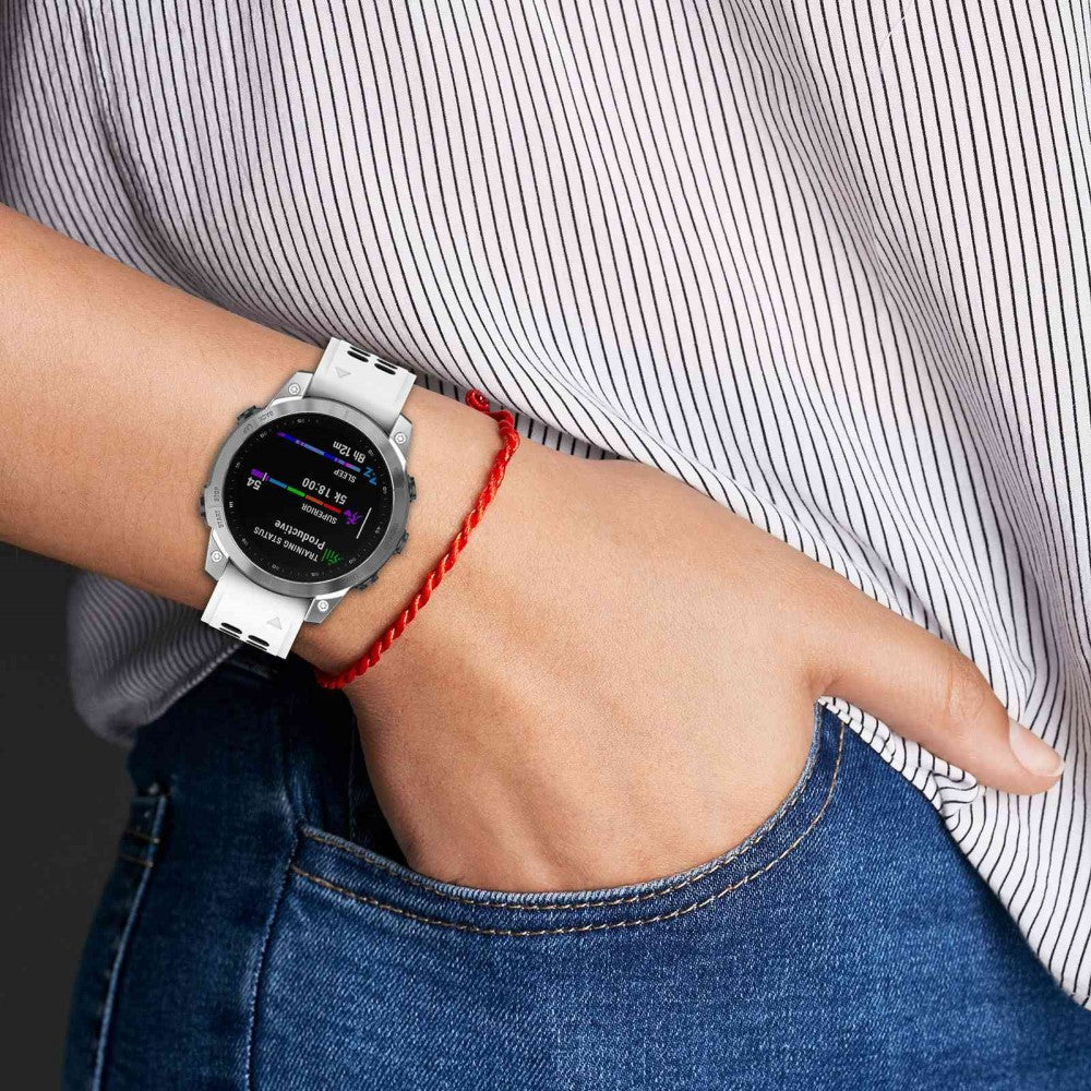 Udsøgt Universal Garmin Silikone Rem - Blå#serie_9