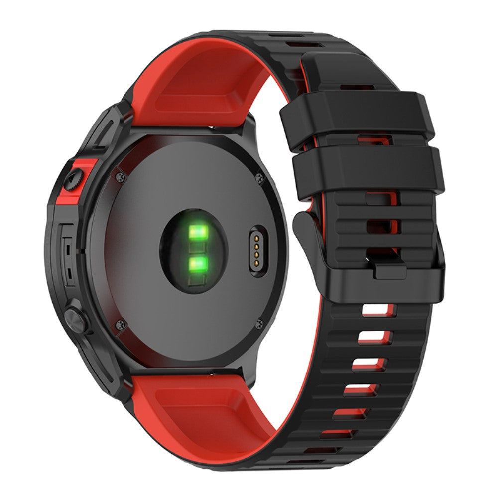 Helt vildt fantastisk Universal Garmin Silikone Rem - Sort#serie_4