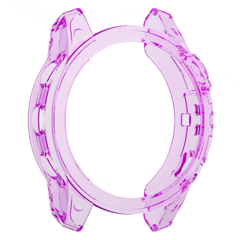 Garmin Fenix 7 Gennemsigtig Silikone Bumper  - Lilla#serie_5
