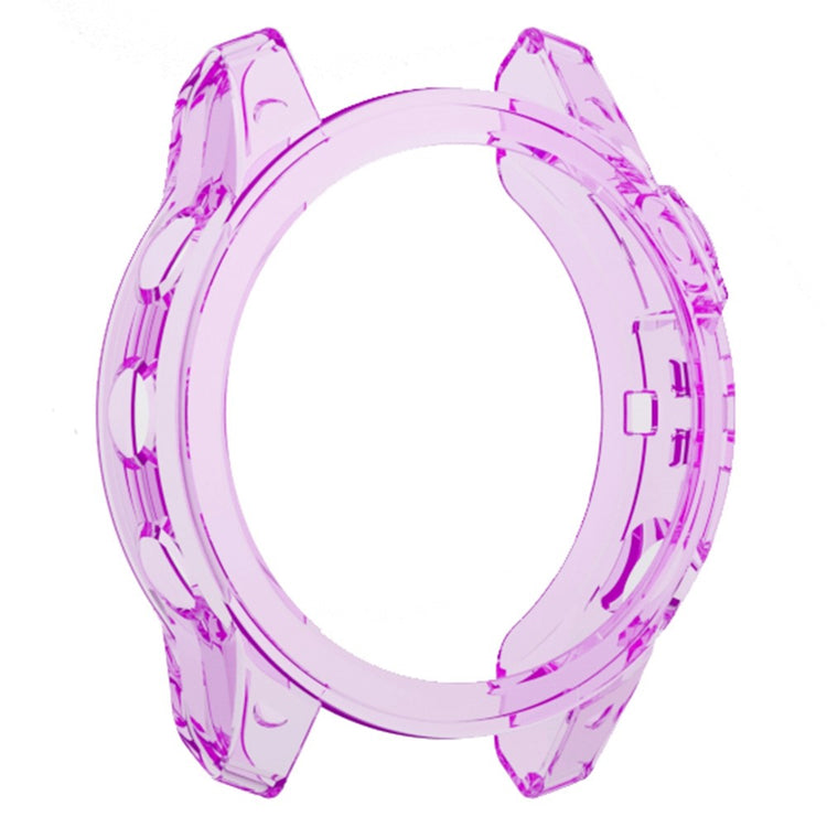 Garmin Fenix 7 Gennemsigtig Silikone Bumper  - Lilla#serie_5