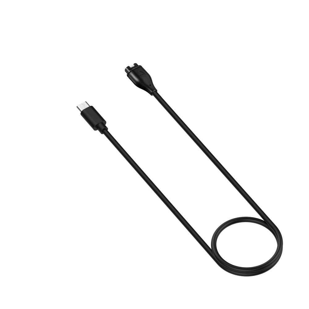 1m Universal Garmin   Opladningskabel - Sort#serie_020