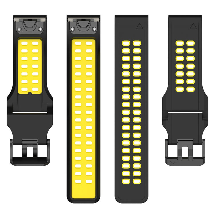 Rigtigt smuk Universal Silikone Rem - Sort#serie_10