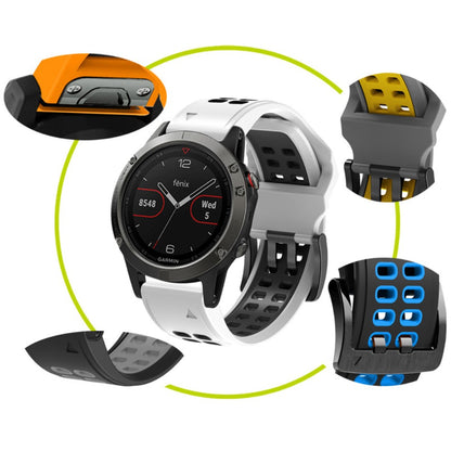 Vildt pænt Universal Garmin Silikone Rem - Orange#serie_3