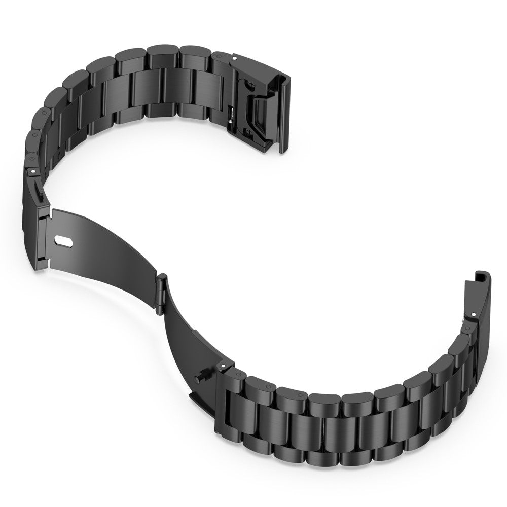 Alle tiders Universal Garmin Metal Rem - Sort#serie_035