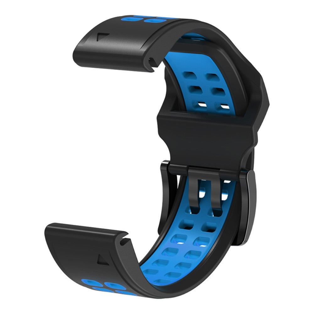 Helt vildt fantastisk Universal Garmin Silikone Urrem - Blå#serie_7