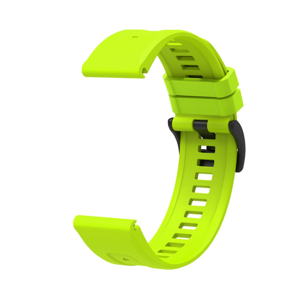 Vildt fantastisk Garmin Fenix 7X Silikone Rem - Grøn#serie_11