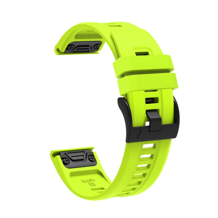 Vildt fantastisk Garmin Fenix 7X Silikone Rem - Grøn#serie_11
