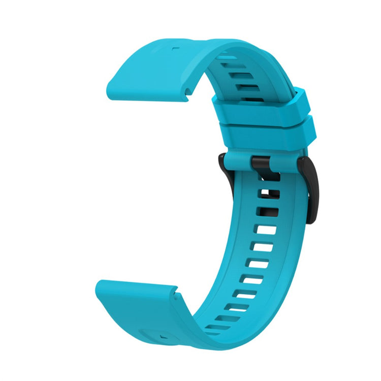 Vildt fantastisk Garmin Fenix 7X Silikone Rem - Blå#serie_13