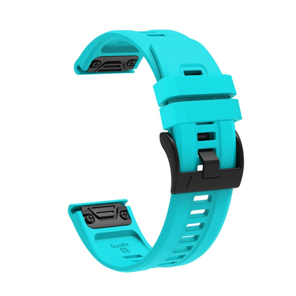 Vildt fantastisk Garmin Fenix 7X Silikone Rem - Grøn#serie_2