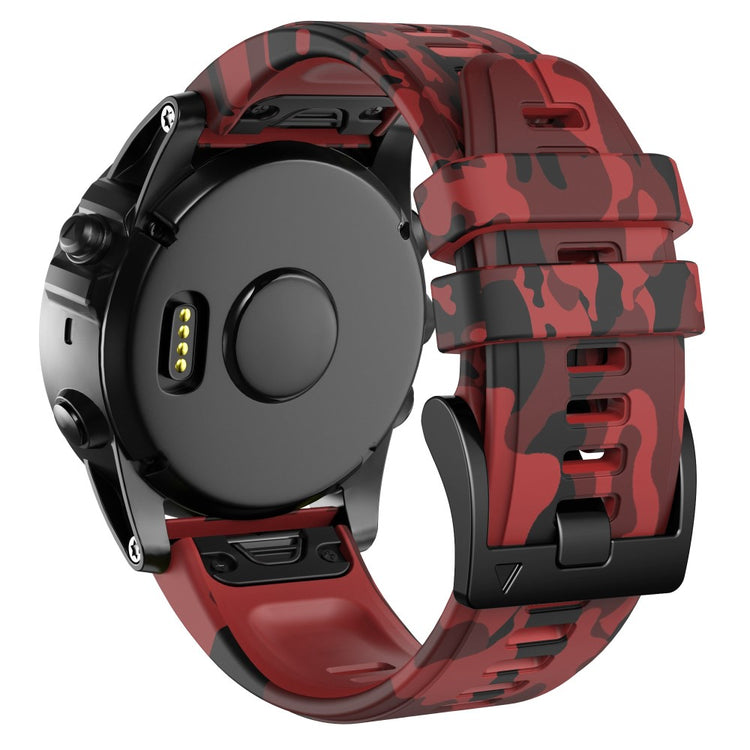 Meget slidstærk Universal Silikone Rem - Rød#serie_3