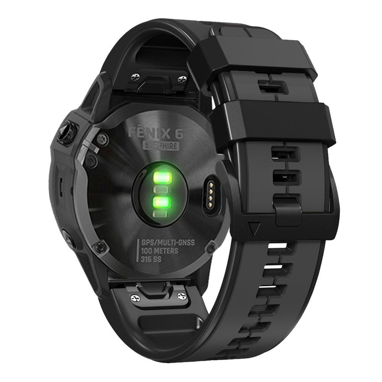 Udsøgt Universal Silikone Rem - Sølv#serie_8
