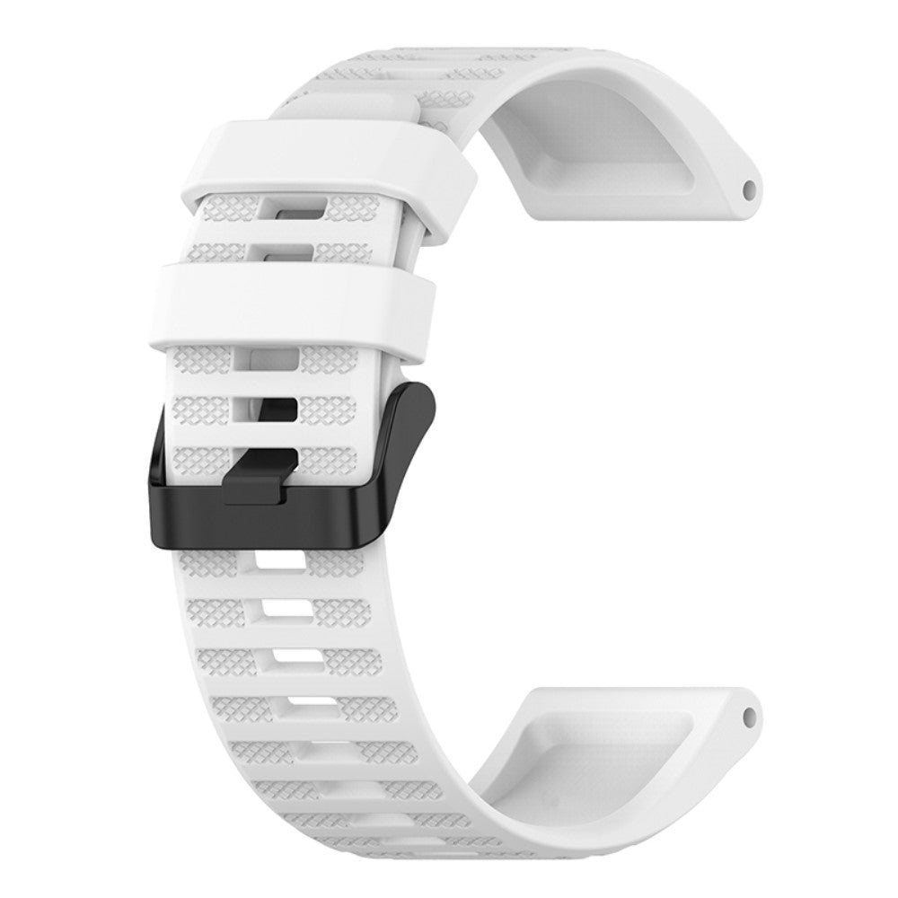 Rigtigt fint Universal Garmin Silikone Rem - Hvid#serie_1