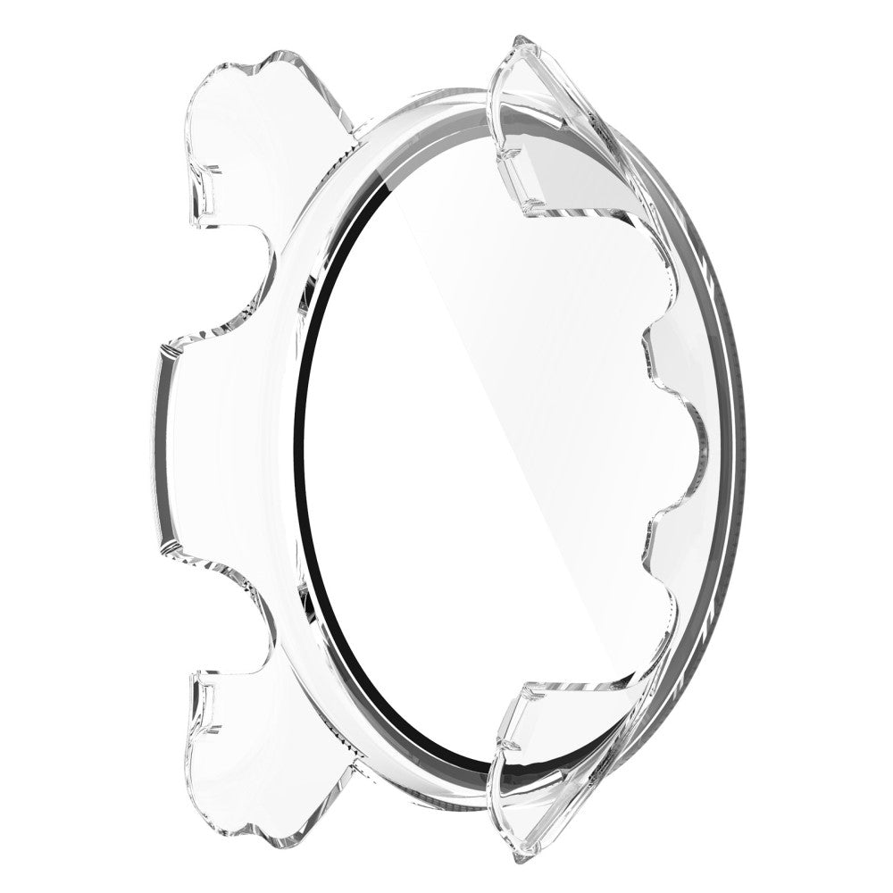 Fed Garmin Forerunner 255S Cover med Skærmbeskytter i Plastik og Hærdet Glas - Gennemsigtig#serie_2