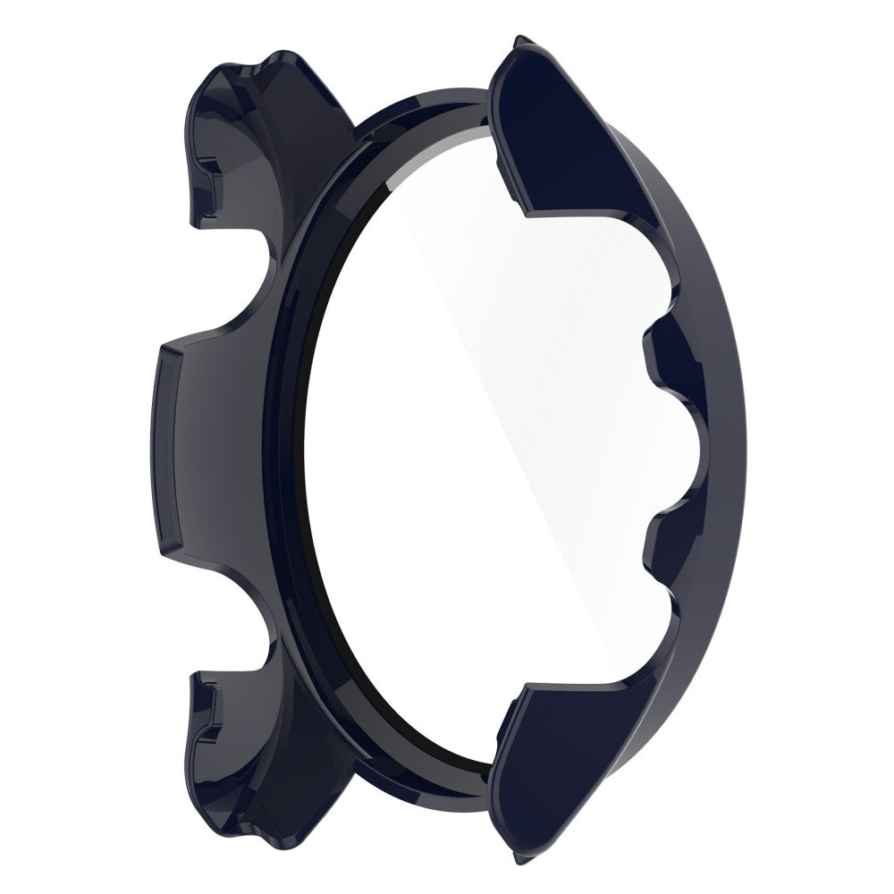 Fed Garmin Forerunner 255S Cover med Skærmbeskytter i Plastik og Hærdet Glas - Blå#serie_3