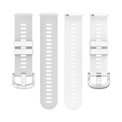 Rigtigt smuk Universal Garmin Silikone Rem - Hvid#serie_1