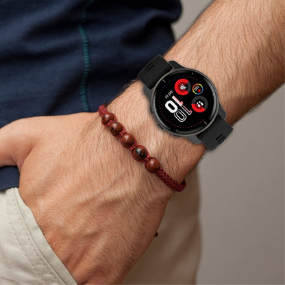 Rigtigt smuk Universal Garmin Silikone Rem - Hvid#serie_1