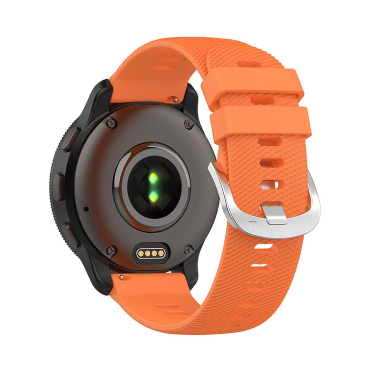 Rigtigt smuk Universal Garmin Silikone Rem - Orange#serie_12