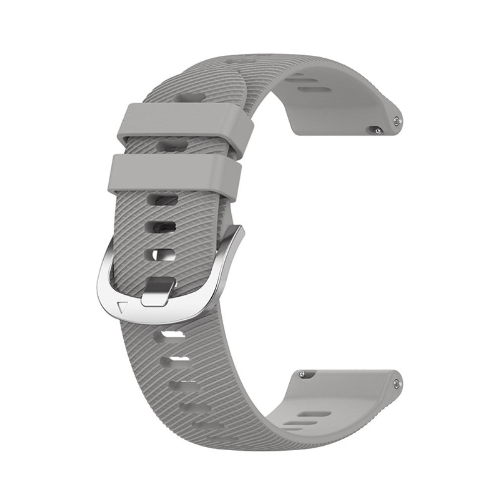 Rigtigt smuk Universal Garmin Silikone Rem - Sølv#serie_2