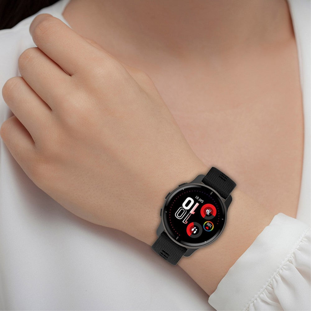 Rigtigt smuk Universal Garmin Silikone Rem - Sølv#serie_2