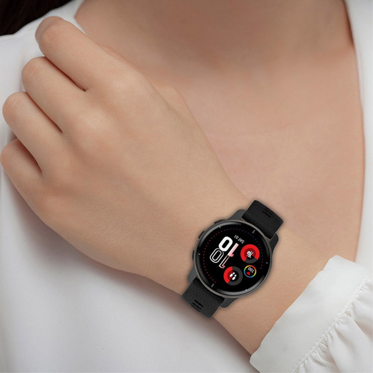 Rigtigt smuk Universal Garmin Silikone Rem - Sølv#serie_2