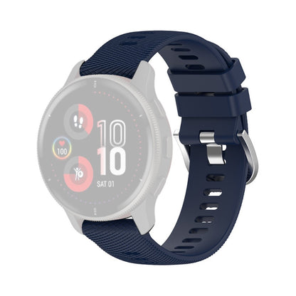 Rigtigt smuk Universal Garmin Silikone Rem - Blå#serie_3