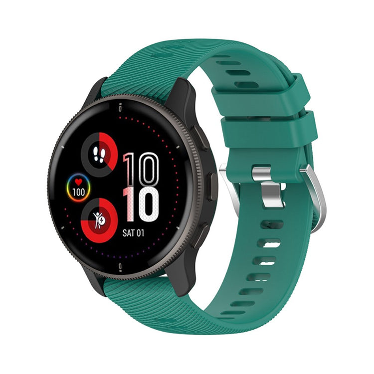 Rigtigt smuk Universal Garmin Silikone Rem - Grøn#serie_4