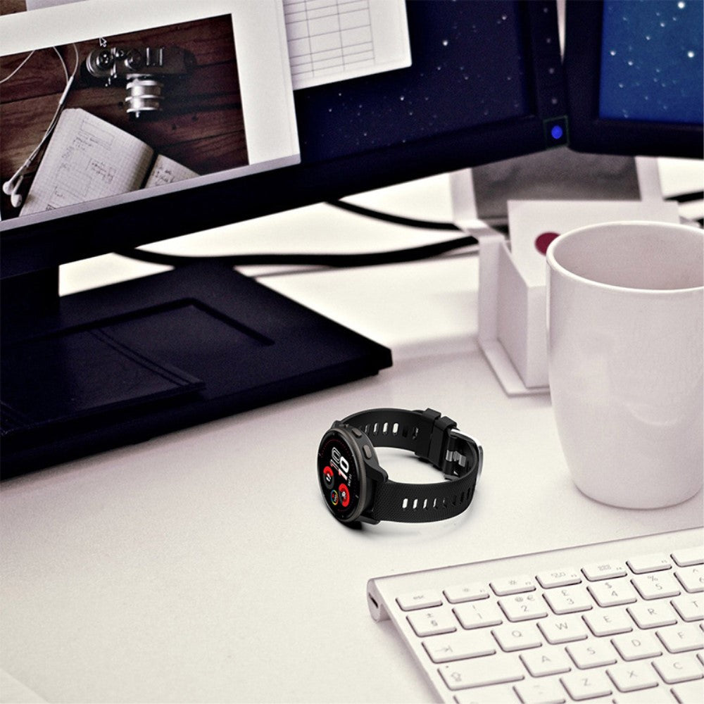 Rigtigt smuk Universal Garmin Silikone Rem - Blå#serie_6