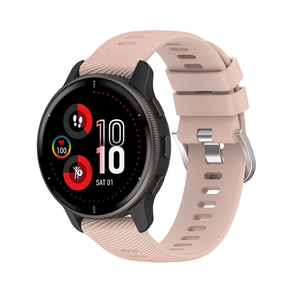 Rigtigt smuk Universal Garmin Silikone Rem - Pink#serie_7