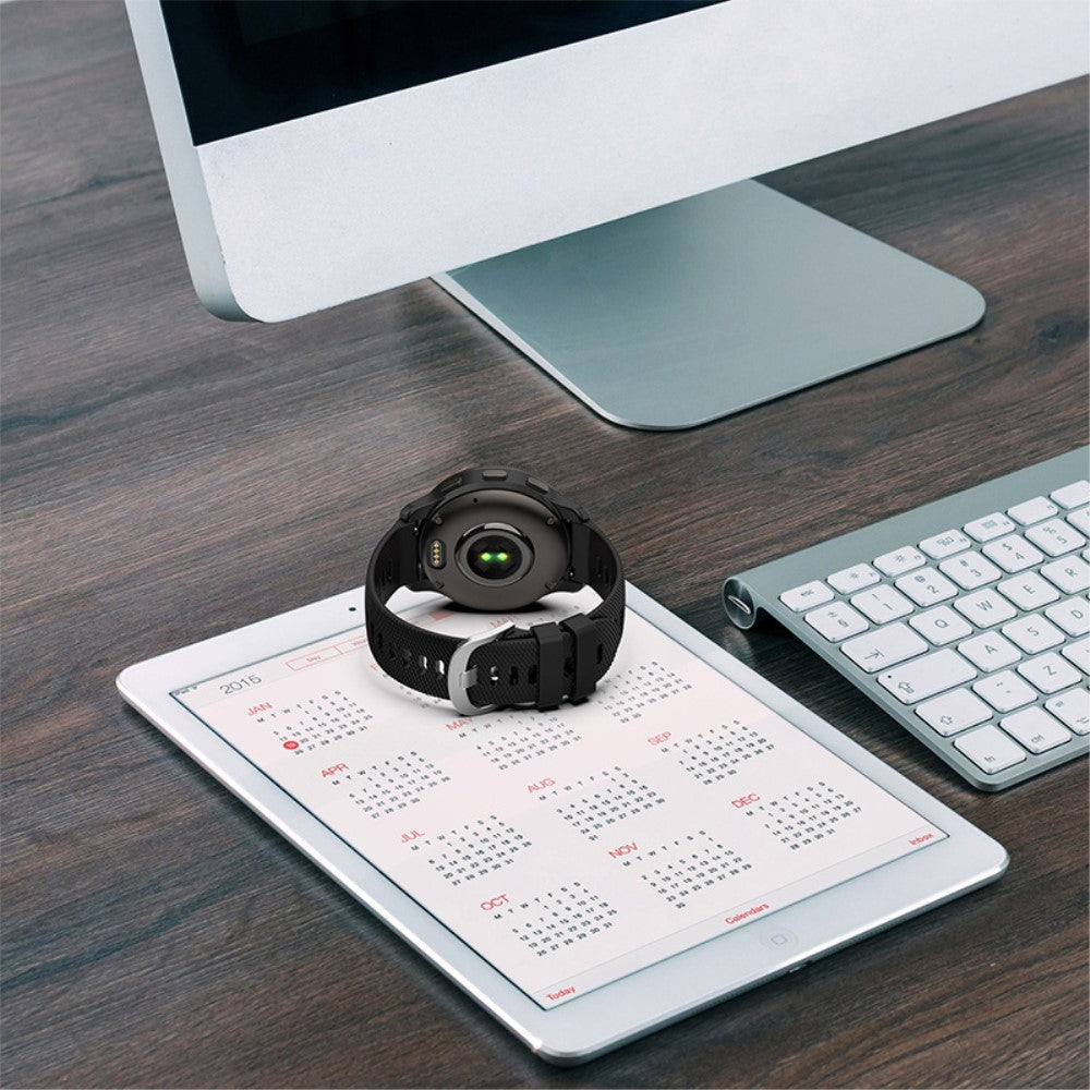 Rigtigt smuk Universal Garmin Silikone Rem - Lilla#serie_8