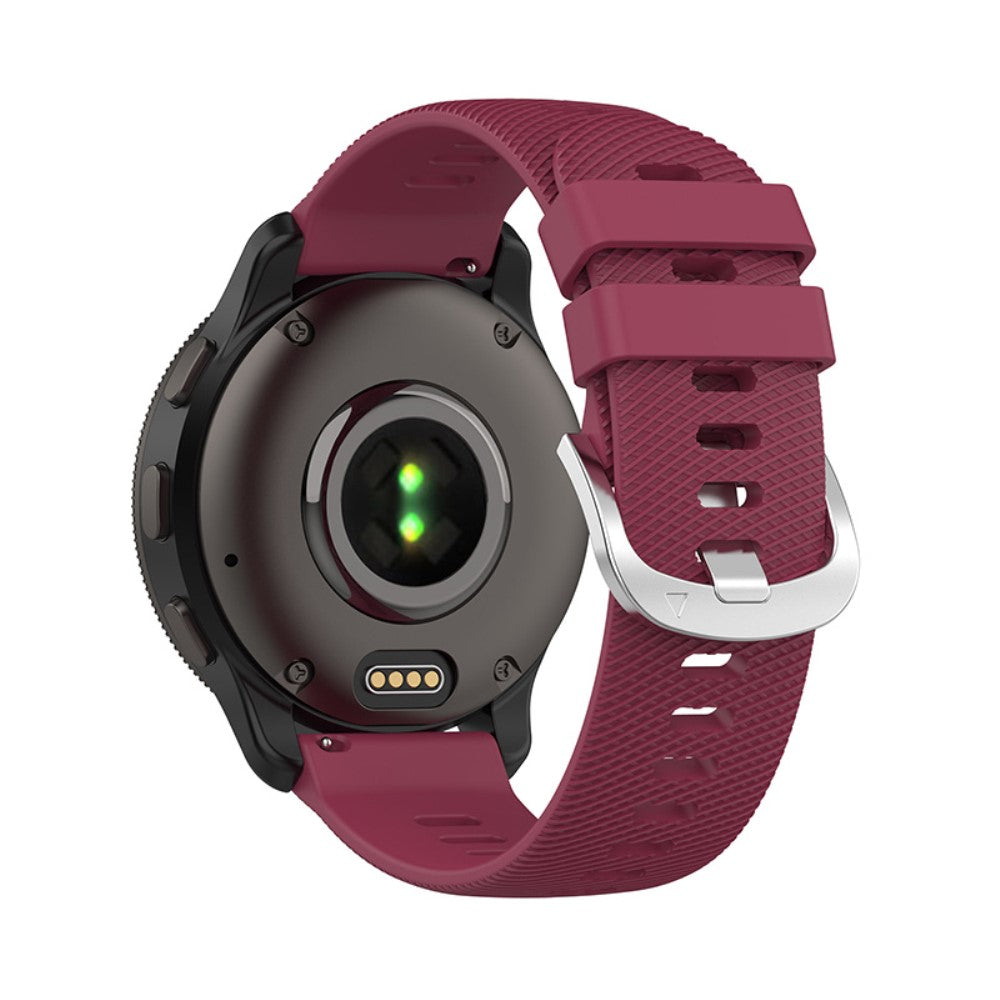 Rigtigt smuk Universal Garmin Silikone Rem - Rød#serie_9