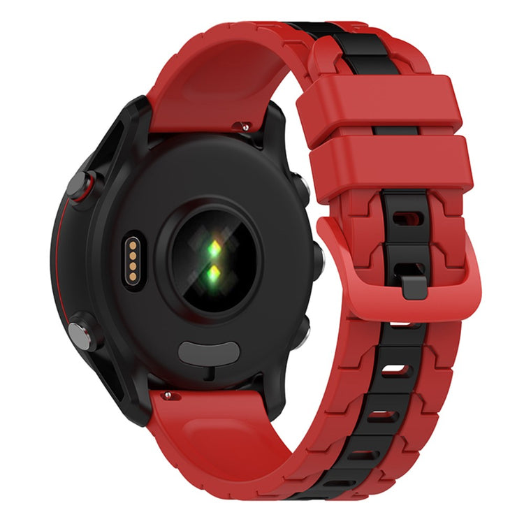  Garmin Forerunner 255 / Garmin Vivoactive HR Silikone Urrem - Rød#serie_1