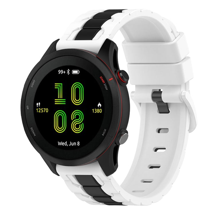  Garmin Forerunner 255 / Garmin Vivoactive HR Silikone Urrem - Hvid#serie_2