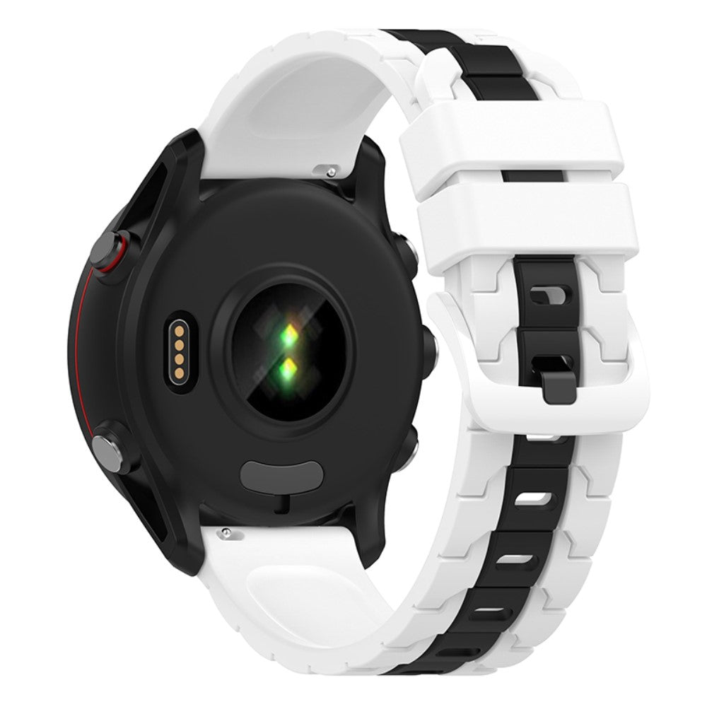  Garmin Forerunner 255 / Garmin Vivoactive HR Silikone Urrem - Hvid#serie_2