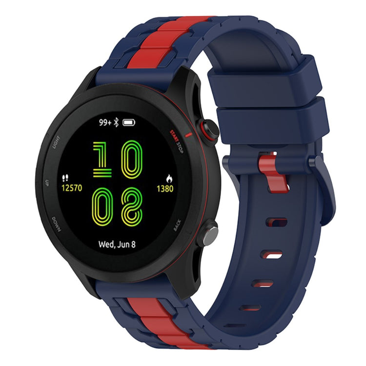  Garmin Forerunner 255 / Garmin Vivoactive HR Silikone Urrem - Blå#serie_3