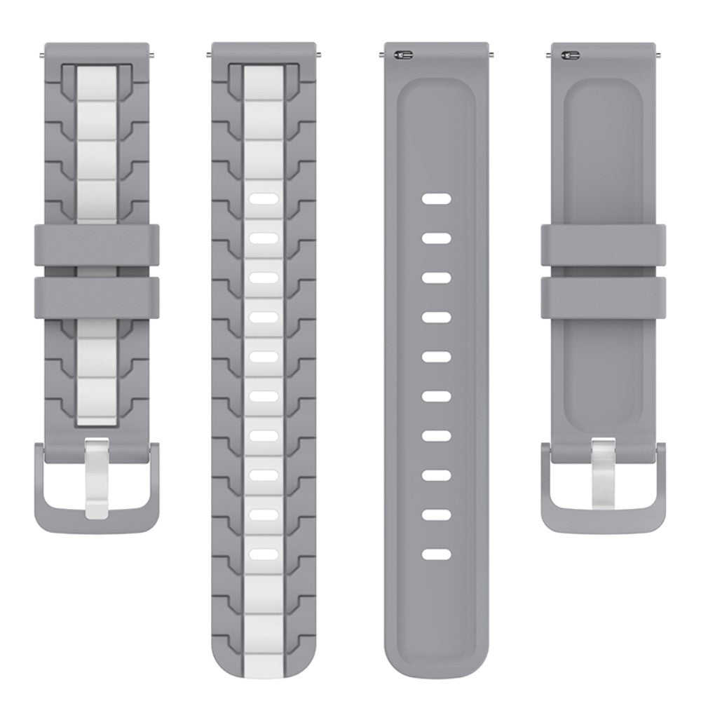  Garmin Forerunner 255 / Garmin Vivoactive HR Silikone Urrem - Sølv#serie_8