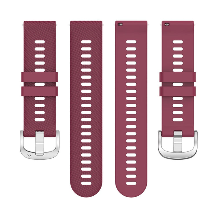 Meget slidstærk Universal Garmin Silikone Rem - Rød#serie_9