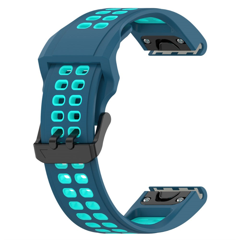 Slidstærk Universal Garmin Silikone Rem - Blå#serie_9