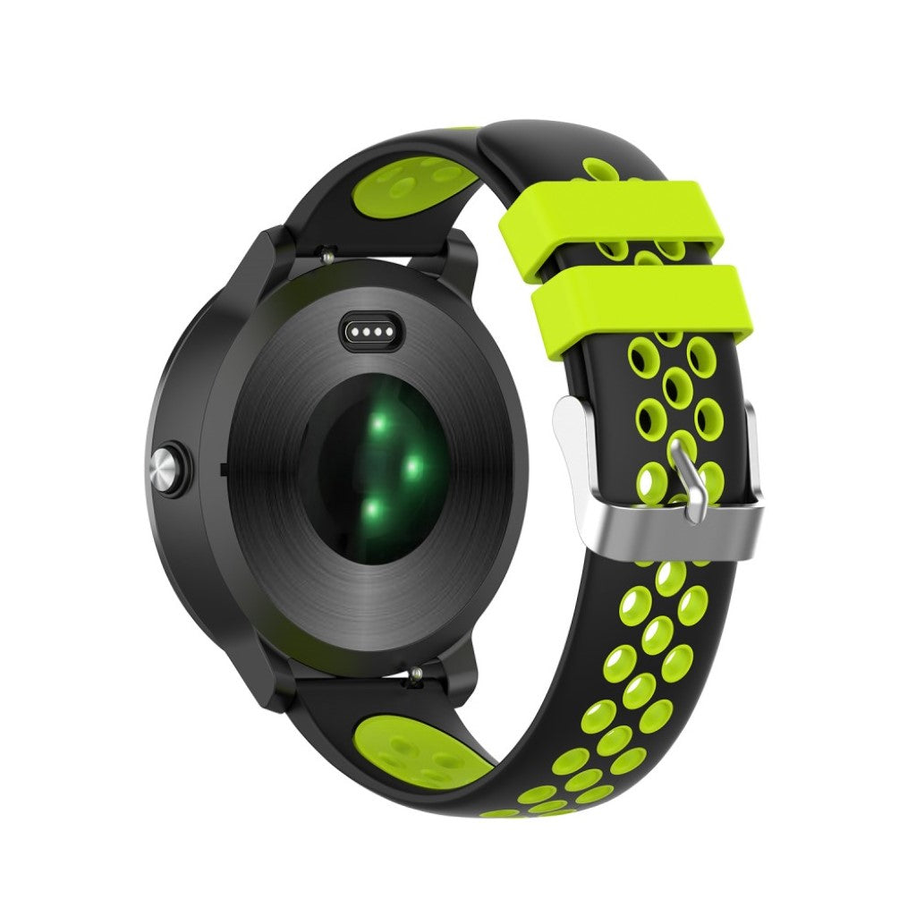 Meget smuk Garmin Vivoactive 3 Silikone Rem - Sort#serie_1
