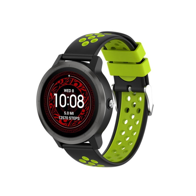 Meget smuk Garmin Vivoactive 3 Silikone Rem - Sort#serie_1